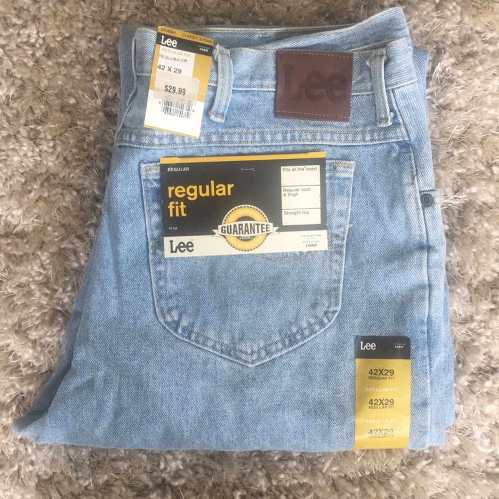 Lee 42x29 Regular Fit Jeans